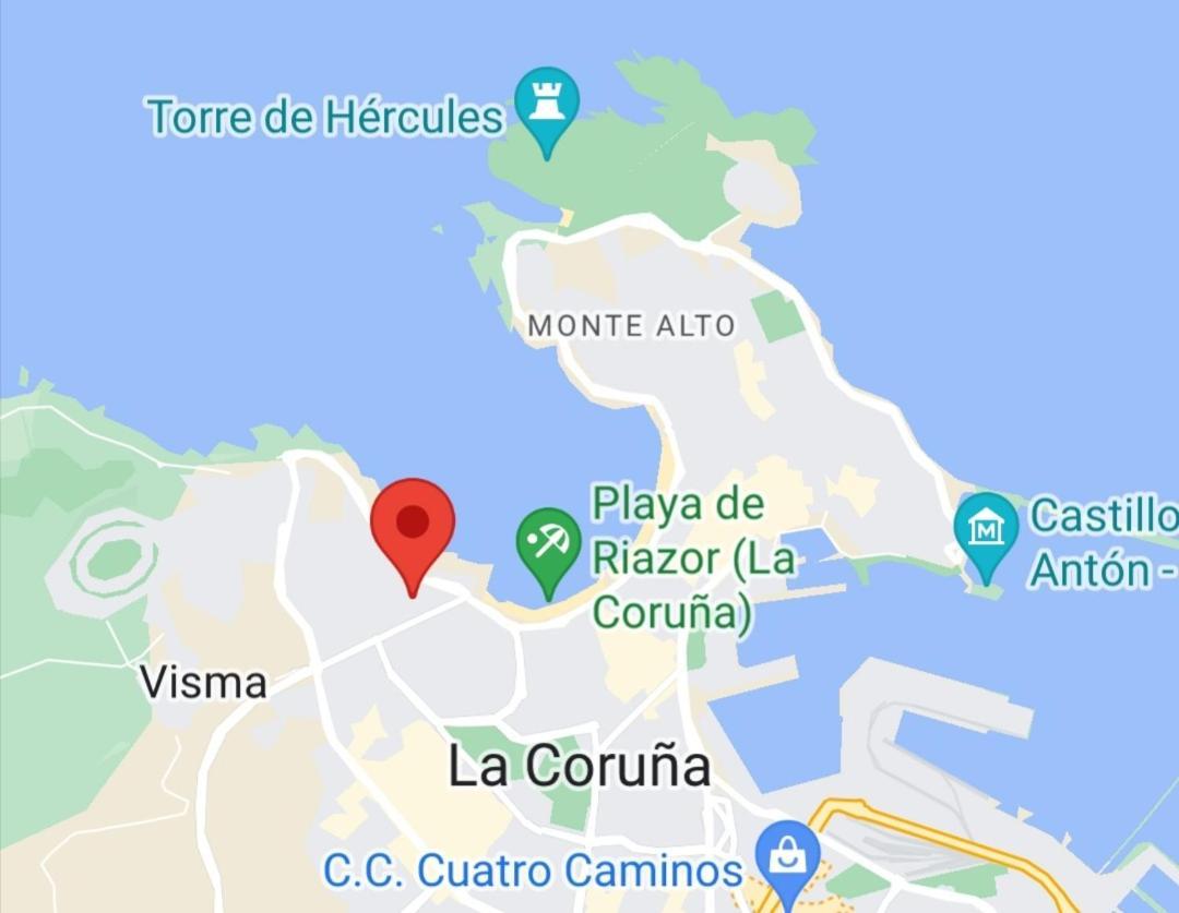 Appartamento Apartamento Costa Riazor Coruña La Coruña Esterno foto